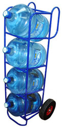 Двухколесные тележки для перевозки бутылей